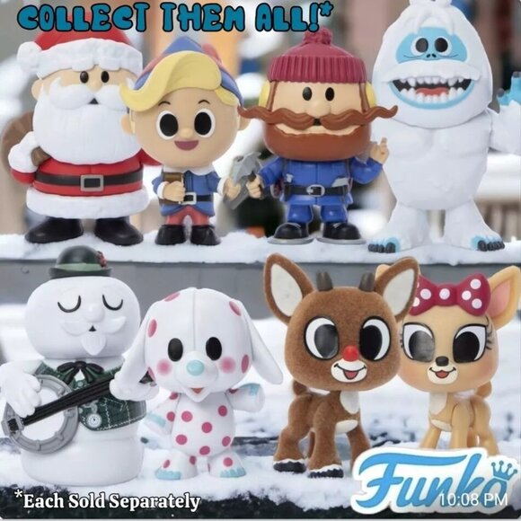 Funko Minis: Misfit Elephant # 136 - Rudolph The Red-Nose Reindeer - Picture 3 of 3
